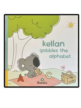 BUNDLE & SAVE🎉 Kellan Gobbles the Alphabet Board Book